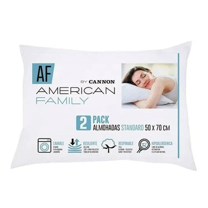 Almohadas Cannon 2 Pcs (50x70)